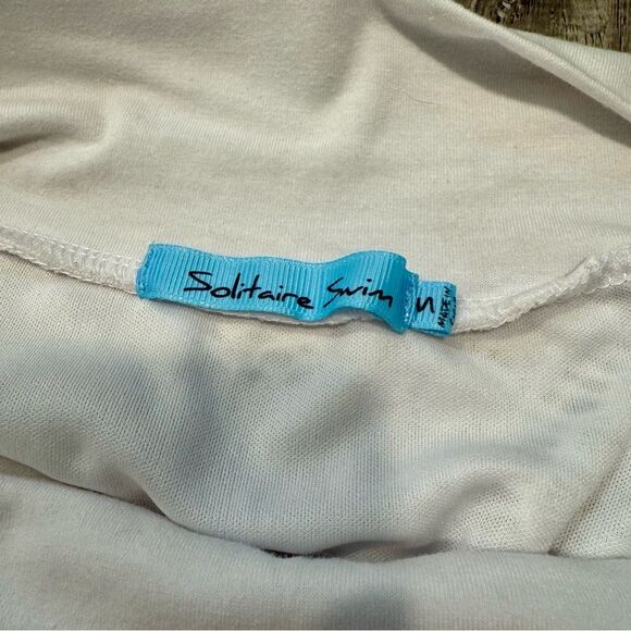 Solitaire Swim White Lace Maxi Skirt | Swim Cover - Picture 3 of 4